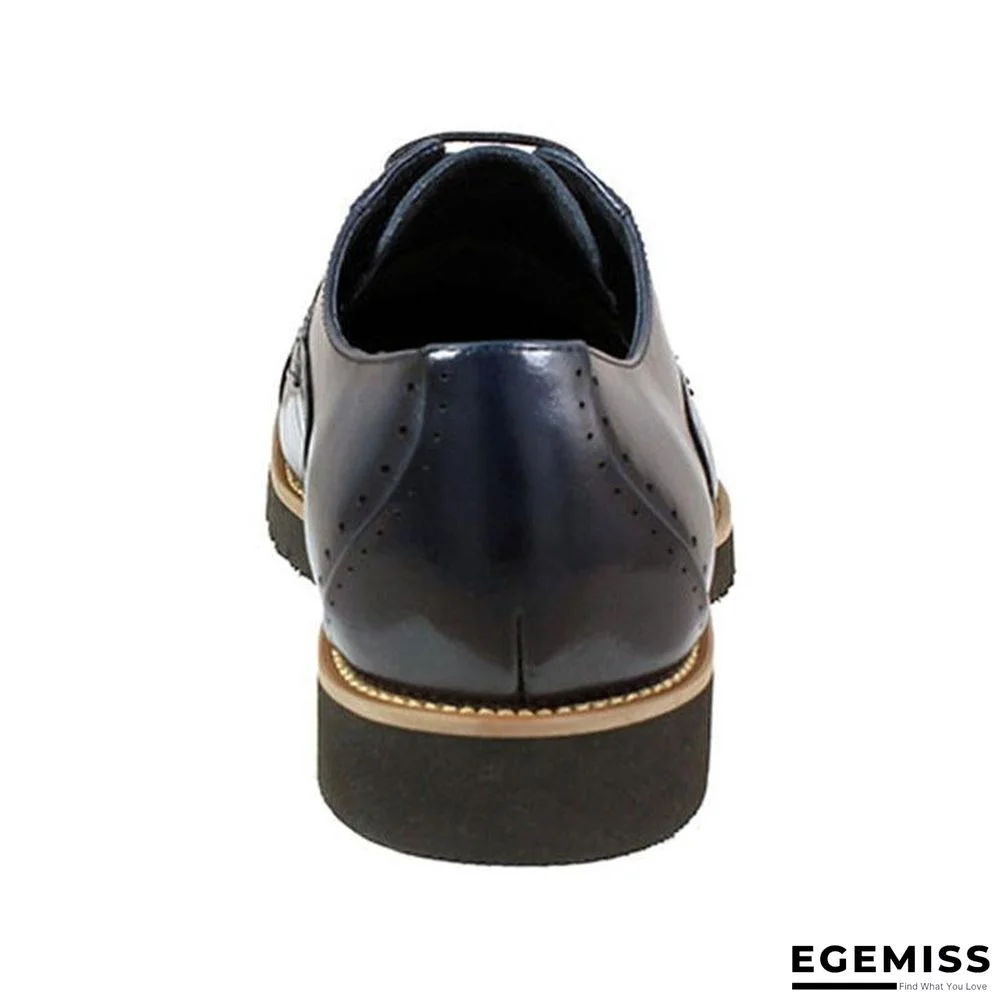 Men's Fashion Leather Derby Shoes | EGEMISS