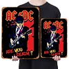 AC/DC - Vintage Metal Signs - 20*30cm/30*40cm - Music