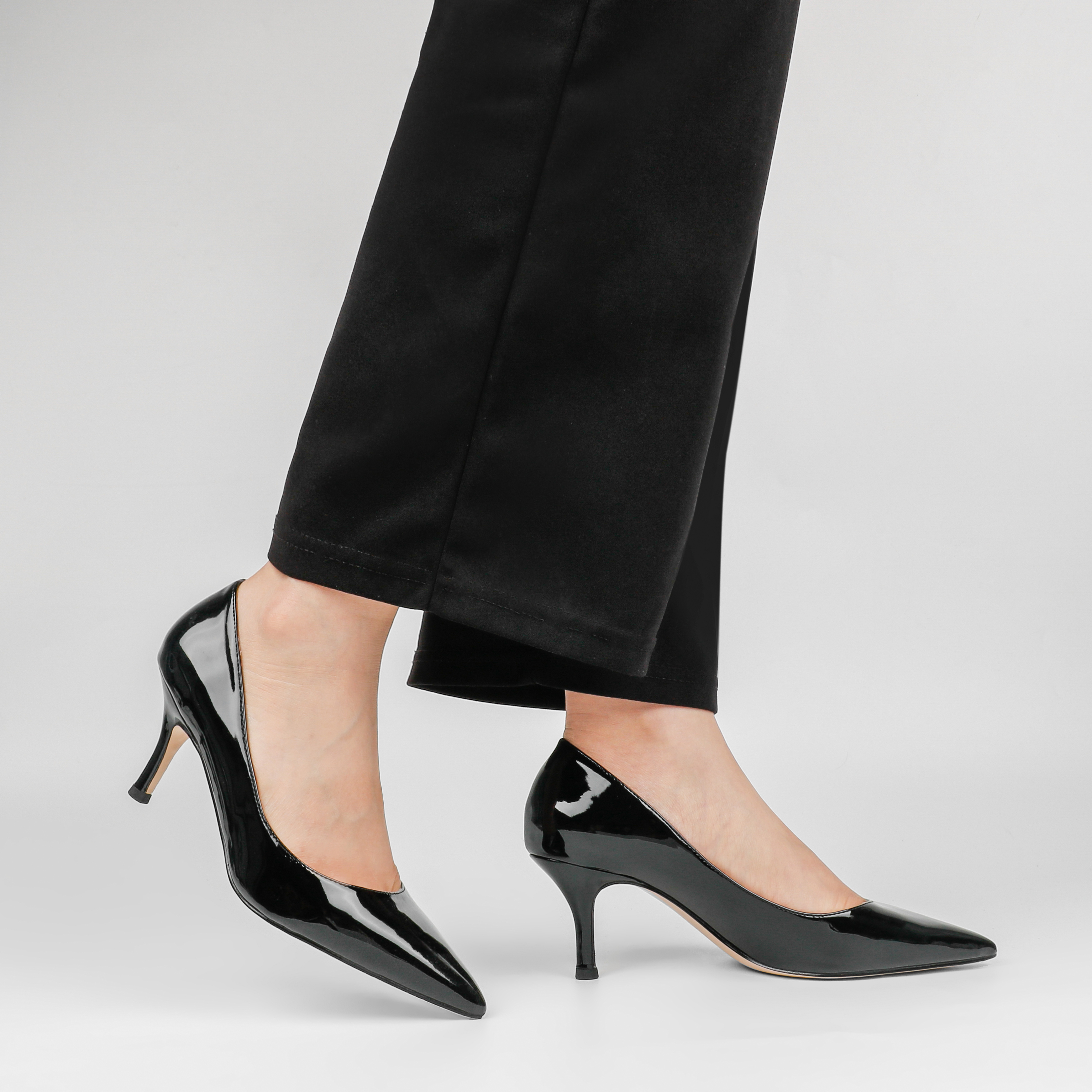 2.36" Kitten Heels Pumps Comfortable Women Daily Shoes-MERUMOTE