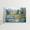 Villa-11CT Stamped Cross Stitch 50*40cm