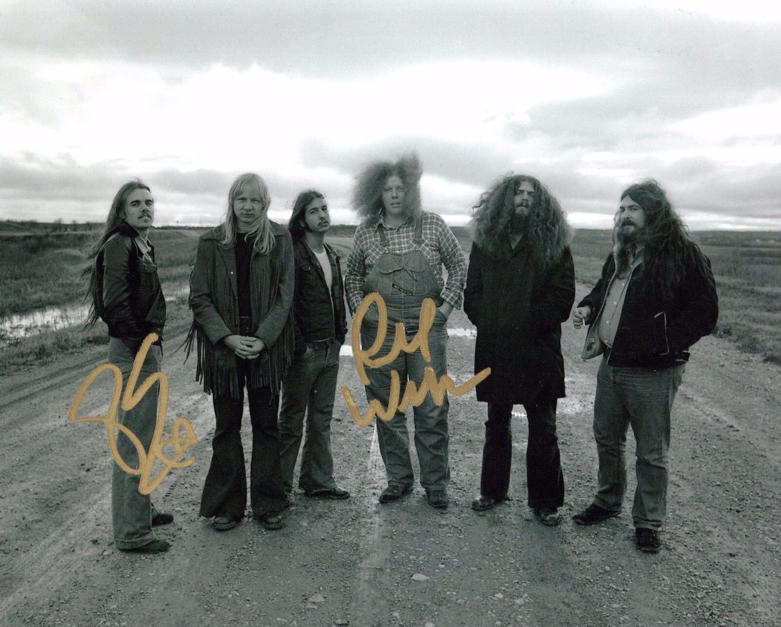 GFA Phil Ehart & Rich Williams * KANSAS BAND * Signed 8x10 Photo Poster painting AD2 COA