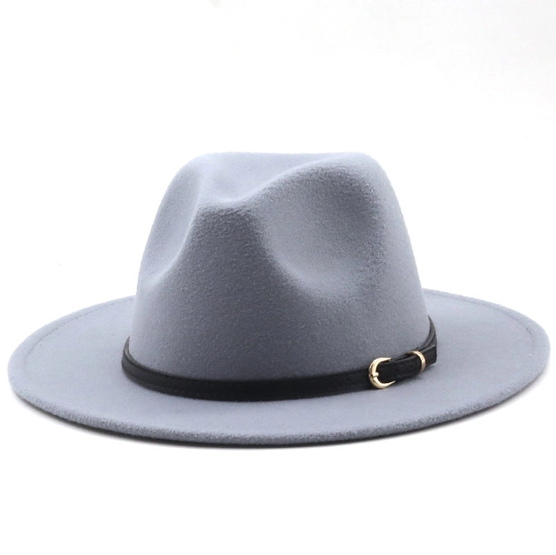 Hot-selling Wool Top Hat Foreign Card Its Red Hat Ethnic Style Jazz Hat Cashmere Felt Hat