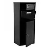 [US Local Warehouse] Galvanized Steel Large Package Drop Boxes Anti-Theft Lockable for Porch Curbside