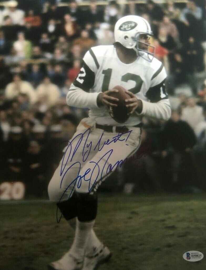 Joe Namath signed autographed 11x14 Photo Poster painting Jets COA