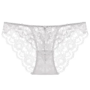 Sexy Lace Panties Transparent Thin Briefs