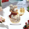 Diamond Painting Christmas Winter Snowman Desktop Ornaments for Decorations