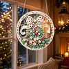 XMAS DIY Acrylic Special Shape Diamond Painting Hanging Pendant Hanging Kit