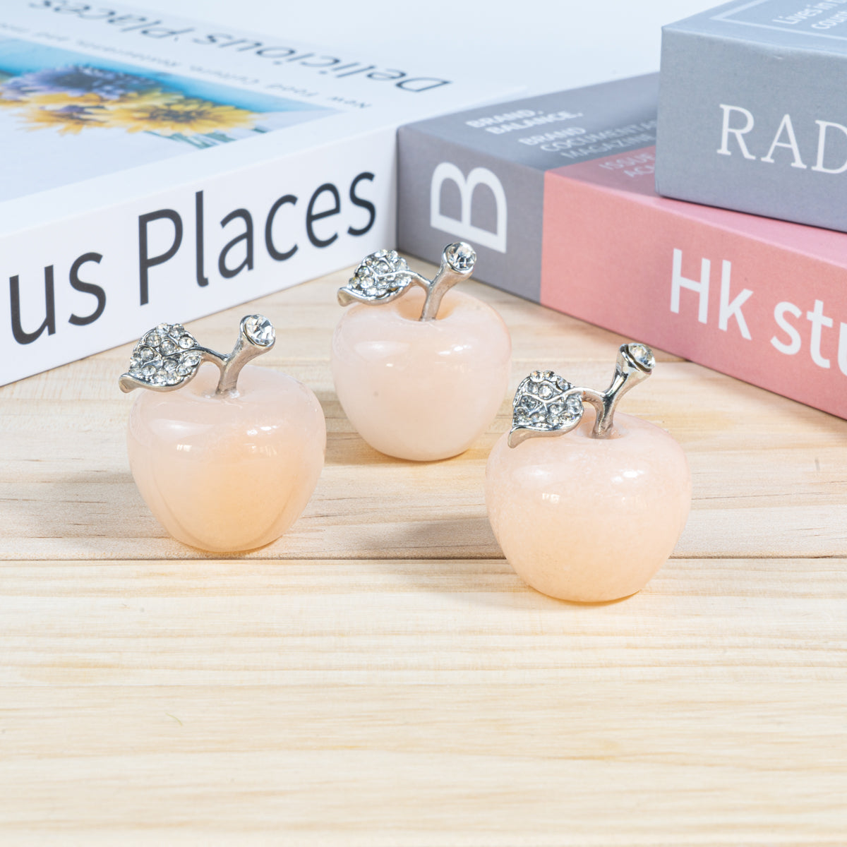 3cm Pink Aventurine Apple 