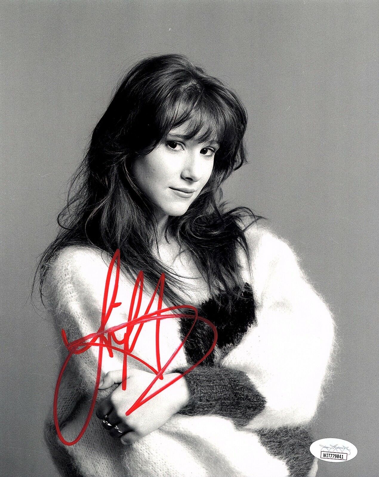 TIFFANY DARWISH SIGNED Autographed 8x10 Photo Poster painting 80s POP SINGER JSA WITNESSED