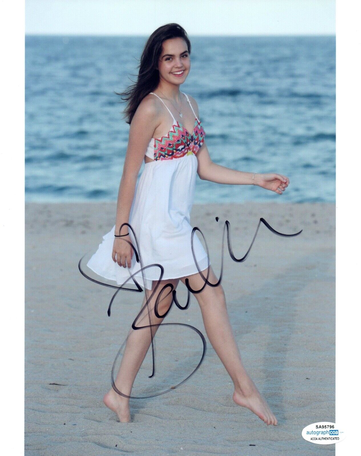 Bailee Madison Signed 8x10 Photo Poster painting The Strangers Prey at Night Actress ACOA COA