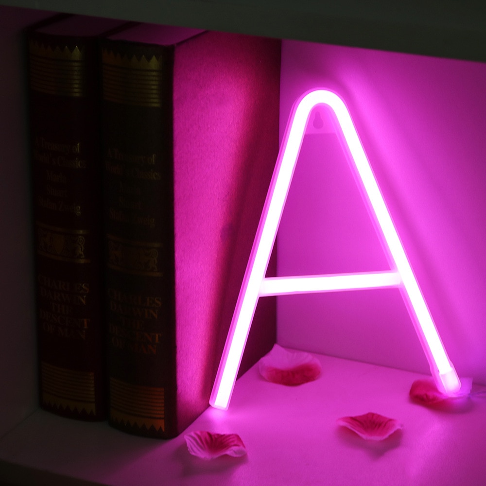 

Alphabet - Led Neon Light Sign, 501 Original