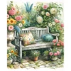 Diamond Painting-DIY Full Round Drill Garden Chair(40*50CM)