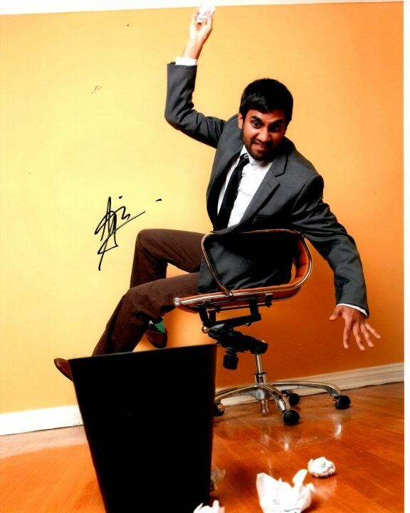 AZIZ ANSARI Signed Autographed Photo Poster painting