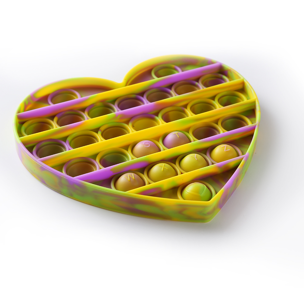 

Heart - Pop It Fidget Toy, Multicolor, 501 Original