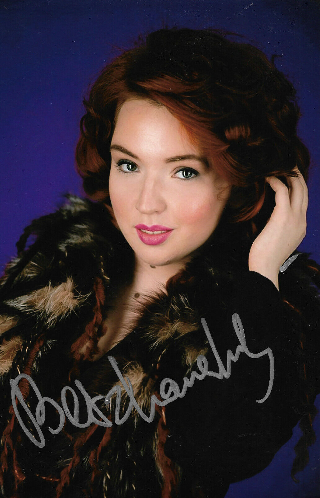 Vasilisa Berzhanskaya Opera signed 8x12 inch Photo Poster painting autograph