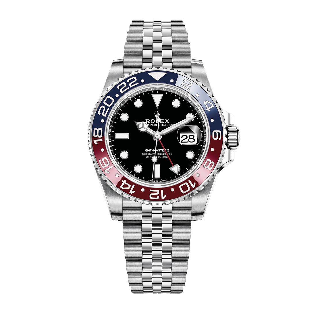 【🤩🤩🤩December discount price is only 520】ROLEX 126710BLRO GMT-MASTER II "PEPSI"