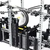 MOC 2362 Parts Roller Coaster Kit Model with Lifting Platform and Power Function