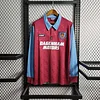 1995-1997 Retro Long sleeve West Ham United Home Football Shirt 1:1 Thai Quality