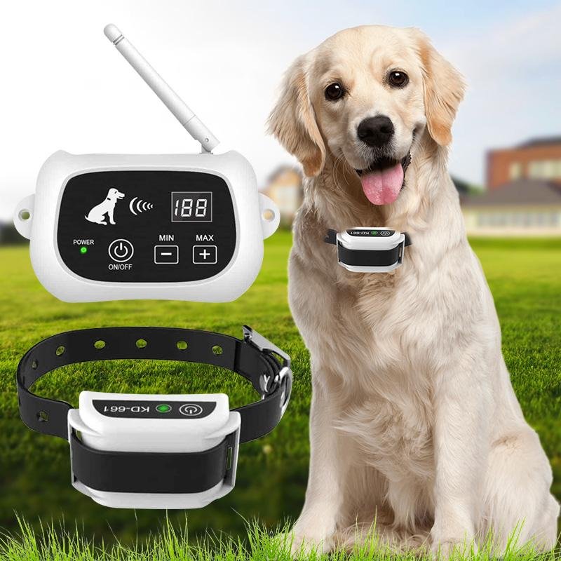 Dog Fence Wireless Electric Pet Fence Electric Shock 0100 Levels
