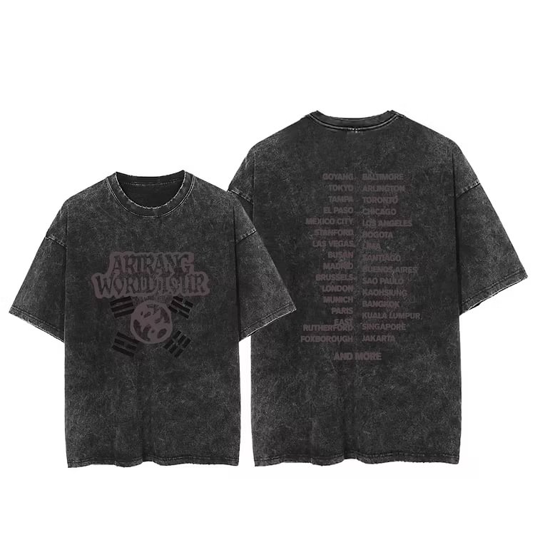 BTS ARIRANG World Tour Washed Tee