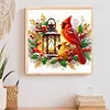 Cardinal Lantern-Special Shaped Diamond Painting