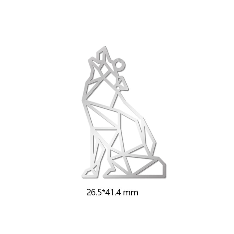 1 Piece 304 Stainless Steel Animal Pendant Jewelry Accessories