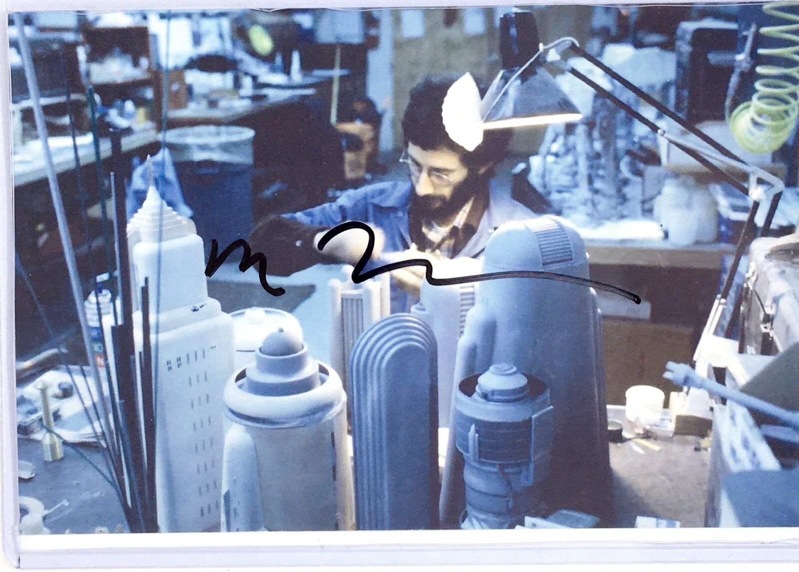 Marc Thorpe Signed 4x6 Photo Poster painting Star Wars Model Maker Empire Strikes Back Autograph