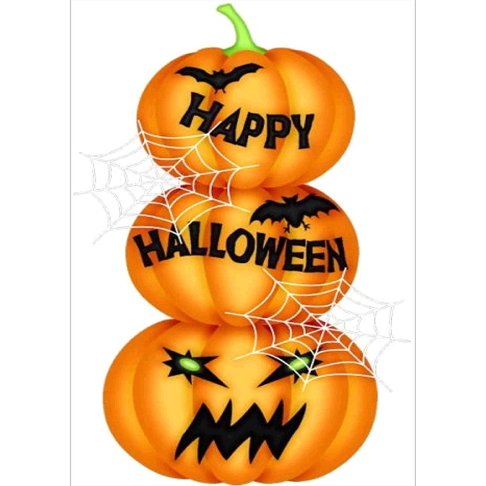 

30x40cm Round Drill Diamond Painting - Halloween, 501 Original