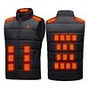 25 Heating Zones Smart Electric Heated Vest USB Stand Collar Thermal Clothes