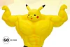 Reopen Muscle Show Series Pikachu & Charmander & Squirtle & Bulbasaur - Full Set (All 4 Sets) - Pokemon Resin Statue - GO Studios