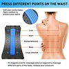 Multi-Level Adjustable Back Massager Stretcher Waist Neck Fitness Lumbar Cervical Spine Support Pain Relief 