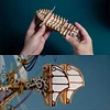 3D Wooden Puzzles for Adults, DIY Fantasy Spaceship Model Kit, 