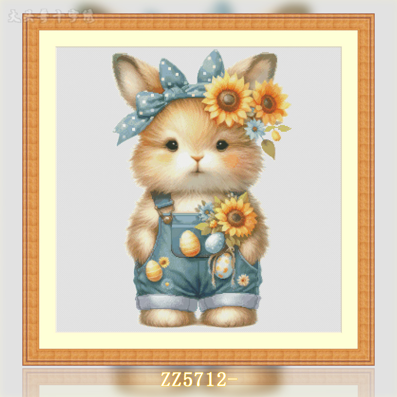 [ZZ5712-Xiangyang Rabbit] Painting Fairy Cross Stitch
