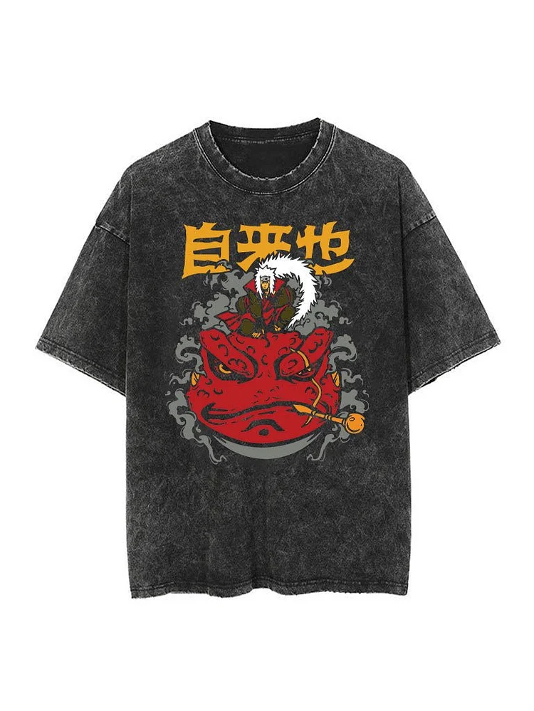 Jiraiya Toad Sage Vintage Tee