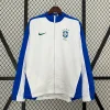 2024 Brazil Windbreaker White Soccer Jersey 1:1 Thai Quality