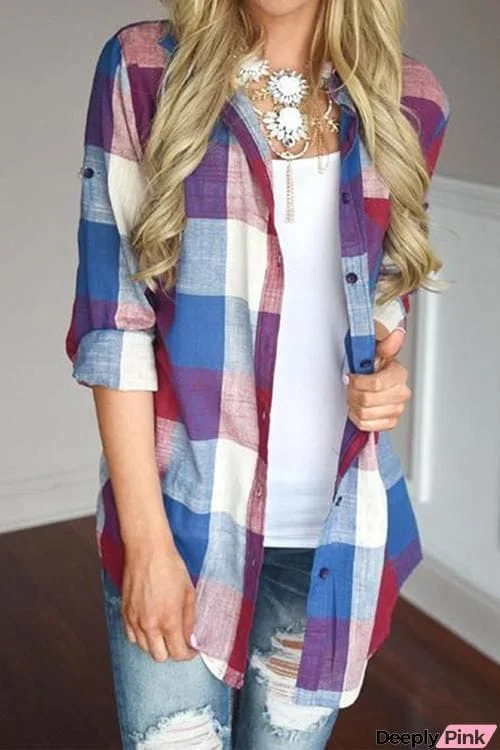 Plaid Long Sleeve Shirt