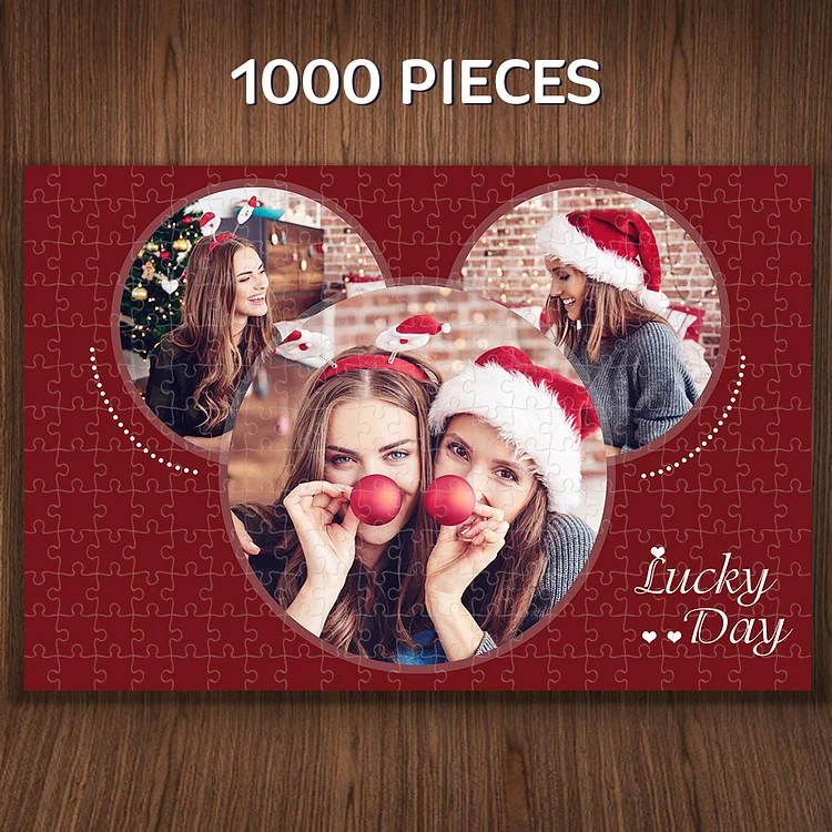 Custom 3 Photo Puzzle Mini 150 Pieces