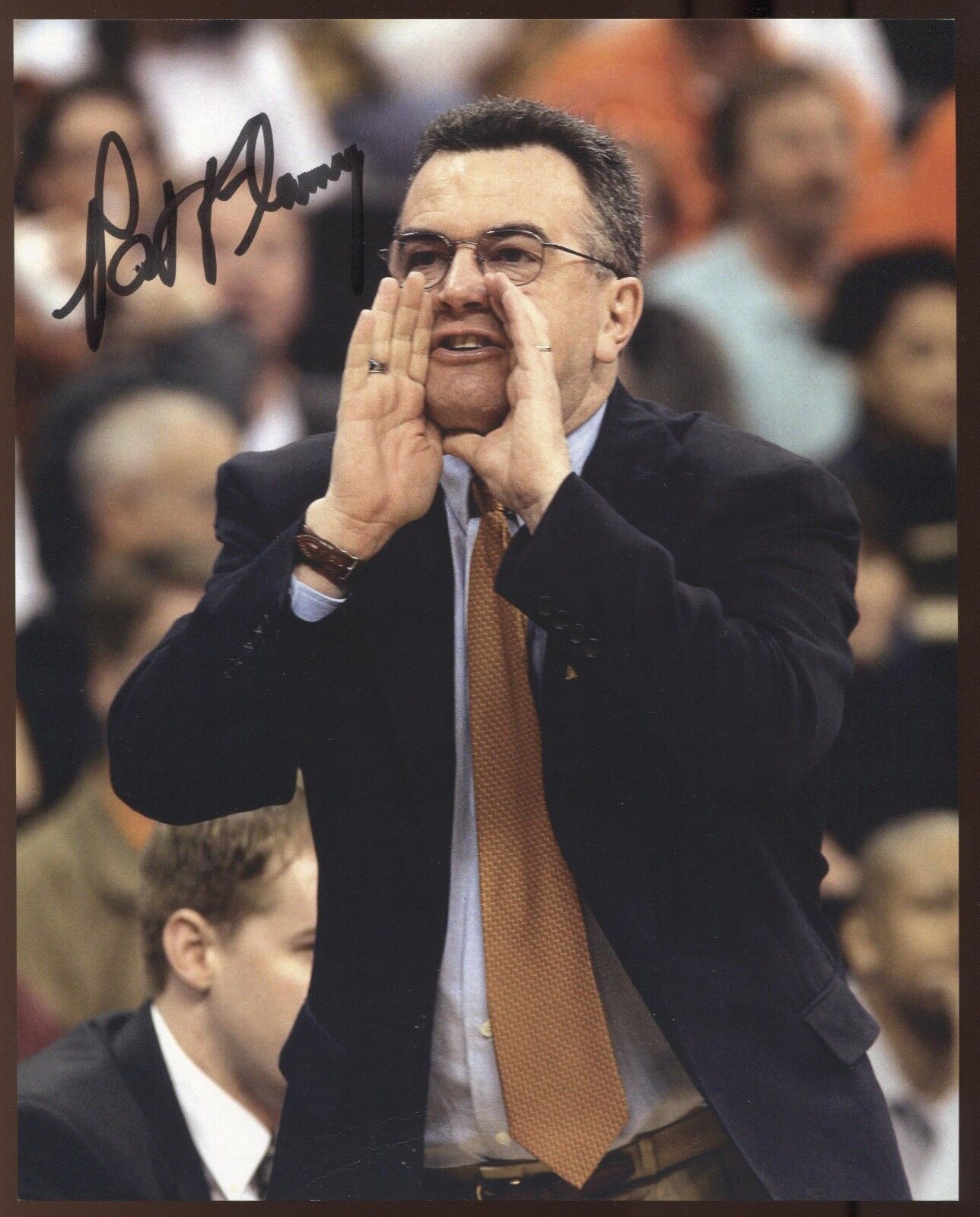 Pat Flannery Signed 8x10 Photo Poster painting College NCAA Basketball Coach Autographed