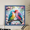 Parrot On The Branch - 11CT Counted Cross Stitch - 40*40cm - Bird