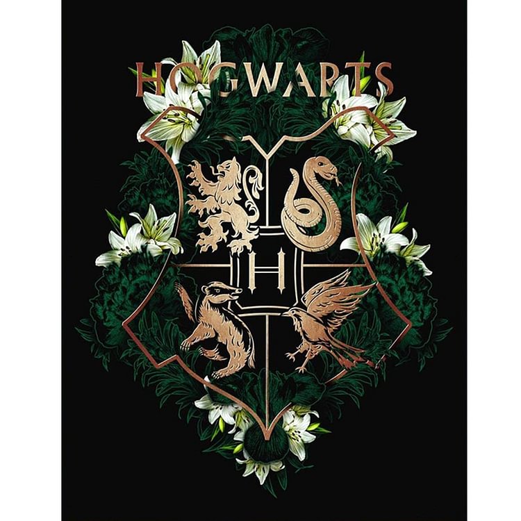 Silhouette - Harry Potter 11CT Counted Cross Stitch (40*50CM) fgoby