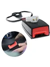 Car Seat Belt Lock Seatbelt Buckle Socket Plug Connector with Warning Cable