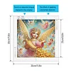 Diamond Painting-DIY Crystal Rhinestone Christmas Angel