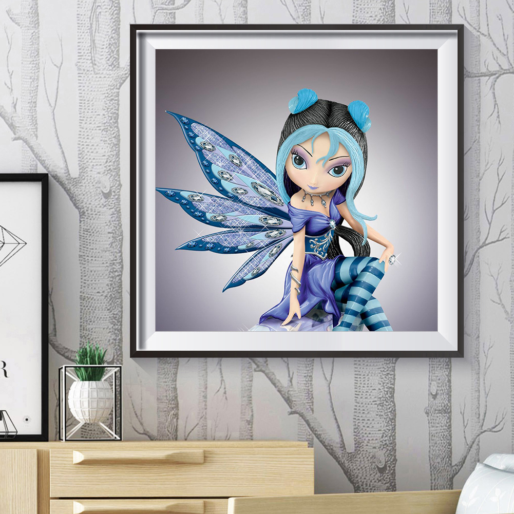 

Flower Fairy - Round Drill Diamond Painting - 40*40CM, 501 Original