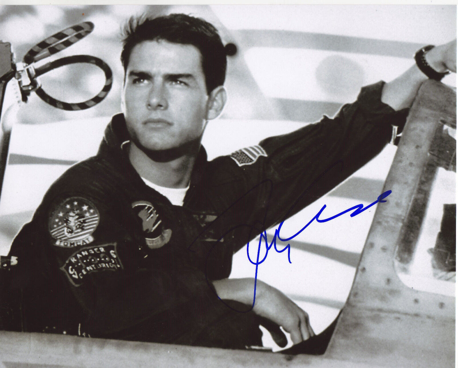 TOM CRUISE - TOP GUN AUTOGRAPH SIGNED PP Photo Poster painting POSTER 1