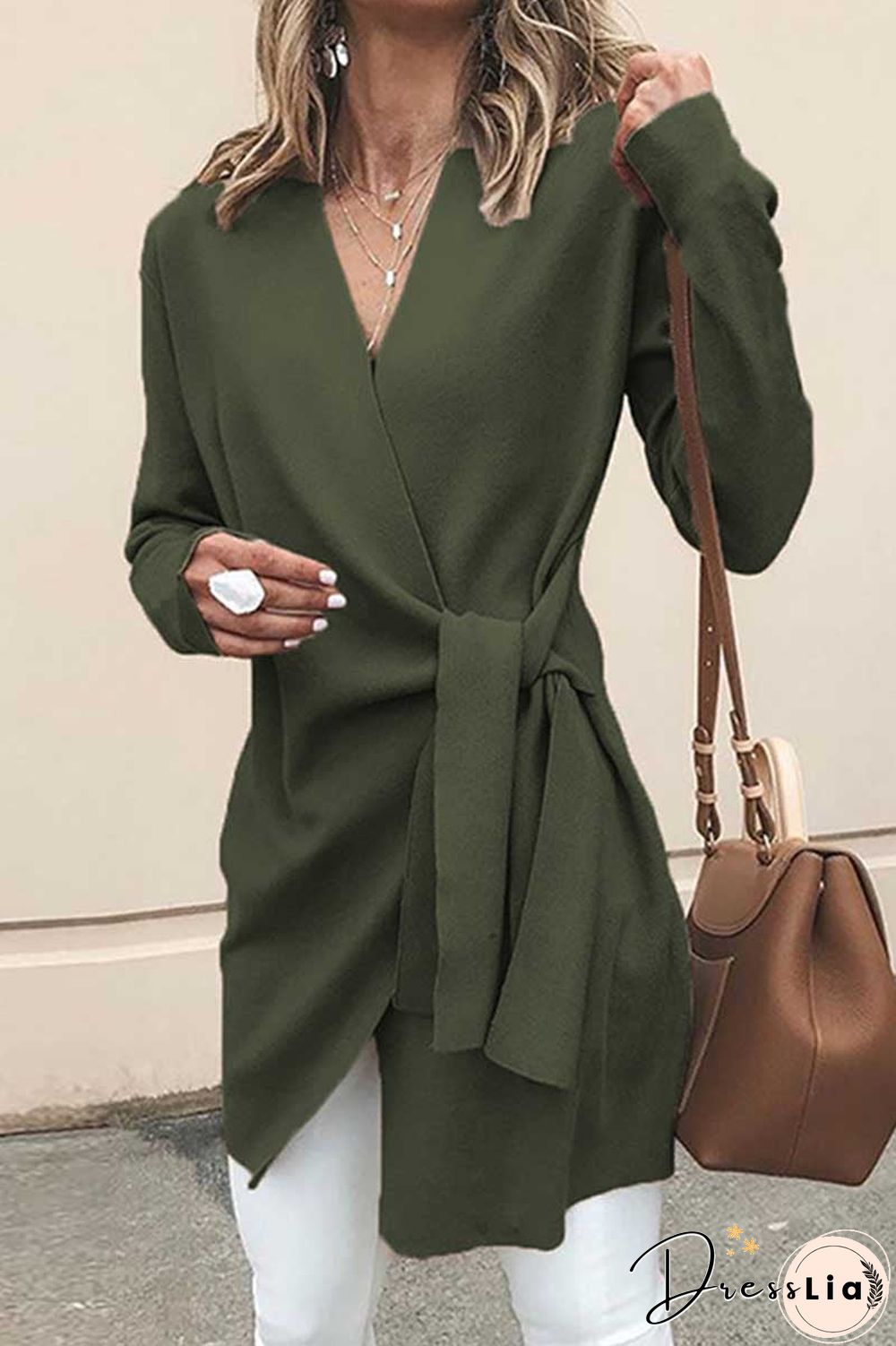 Loose Solid Cardigan(4 Colors)