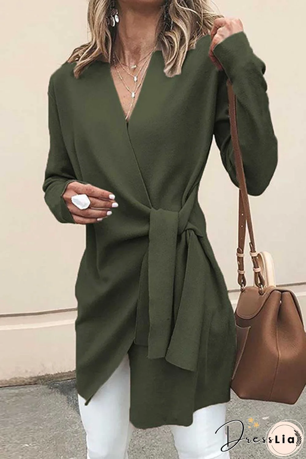 Loose Solid Cardigan(4 Colors)