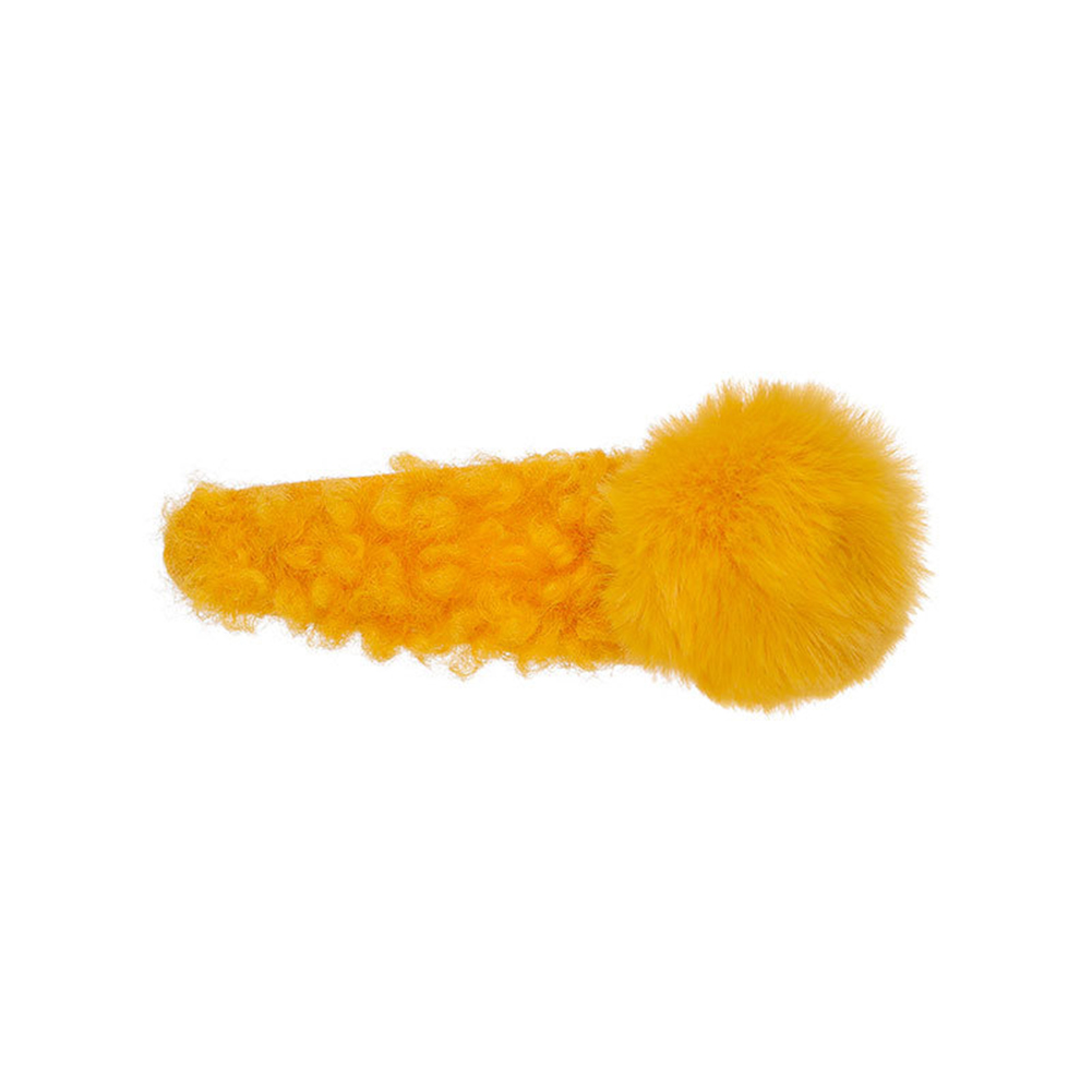 

Korean Plush Bobby Pins Candy Color Barrettes Pompom Hair Clips Hairpins, 501 Original