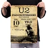 U2 - Vintage Metal Signs - 20*30cm/30*40cm - Music