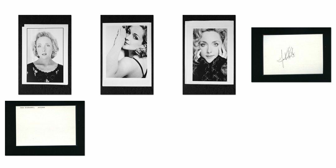 Jane Krakowski - Signed Autograph and Headshot Photo Poster painting set - Ally McBeal