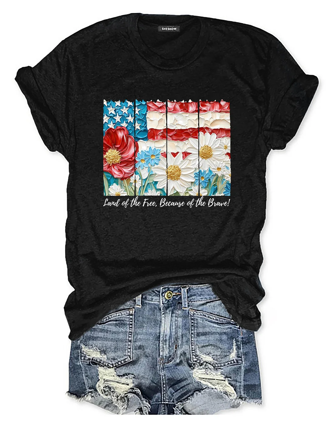 American Flag 4th Of July T-shirt